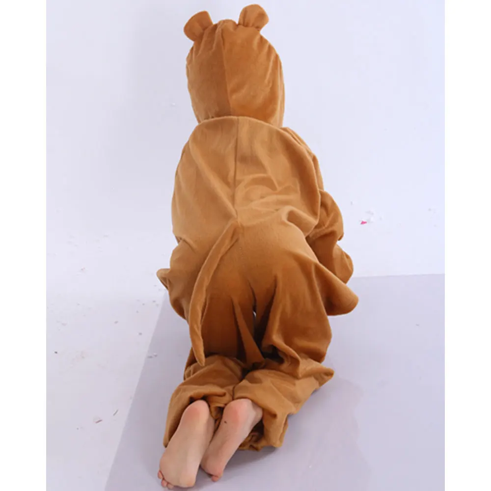 Umorden Children Kids Baby Girl Boy Cartoon Animal Coat Jumpsuit Pajama Bruins Bear Costume Cosplay Suit Children's Day Costumes