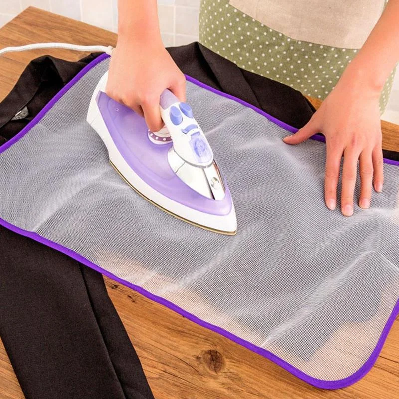 Ironing Mesh Cover High Temperature Resistance Ironing Scorch Heat Insulation Pad Mat Household Protective Mesh Cloth