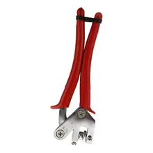 GTBL Red Plastic Coated Handle Lead Seal Sealing Pliers Calipers