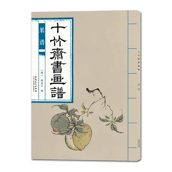 

Chinese traditional painting art book Ten Bamboo Studio Calligraphy and Painting Book