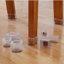 12Pcs Chair Leg Caps Silicone Chair Leg Caps Furniture Table Feet Covers Floor Protectors Non-Slip Cups