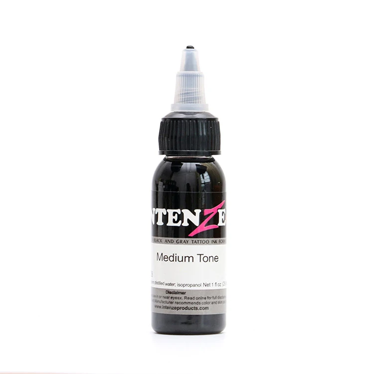 6Pcs Permanent Tattoo Ink Body Painting Pigment Tattoo Paint 1oz/Botttle black Professional Beauty Permanent Tattoo PaintArt