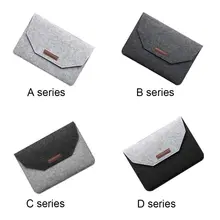 Мужская женская сумка для ноутбука, мягкая деловая сумка из войлока под дерево, чехол для Apple Macbook Air Pro, ноутбук для Mac book 10 11 12 13 14 дюймов