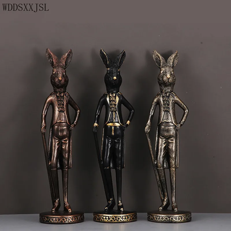 

creative electroplating animal resin decoration housewarming gift exquisite carving home entrance living room bedroom decoration