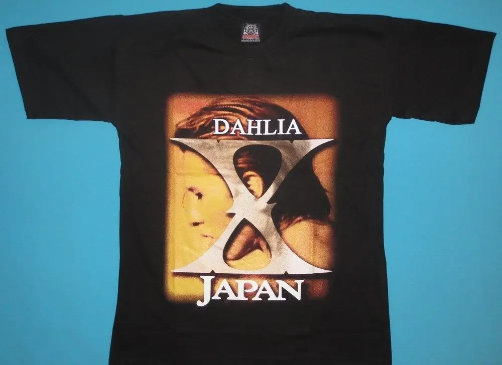 Новая футболка X-Japan - Dahlia XJapan Yoshiki X японские футболки 2018 брендовая одежда