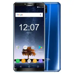 Oukitel K6 6300 мАч батарея 5V3A Быстрая зарядка 6,0 ''18:9 Лицо ID 6 ГБ 64 Гб MT6763 восьмиядерный смартфон 4G отпечаток пальца 21MP + 13MP 4Cam