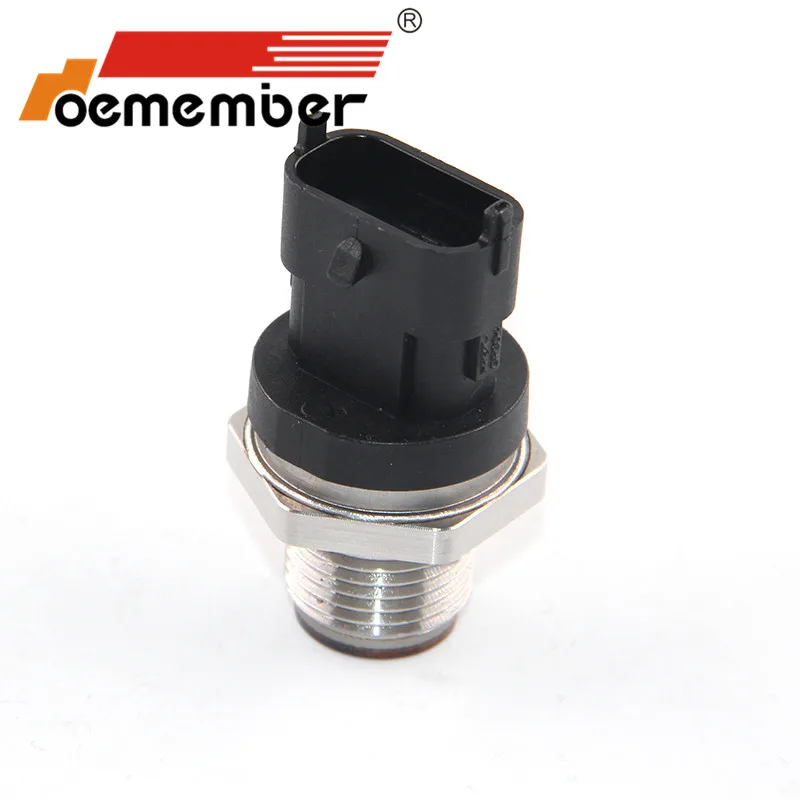 0281006364 180Mpa 5V Топливная рампа высокого Давление Сенсор для дизельного топлива, M18* 1,5 - Цвет: Черный