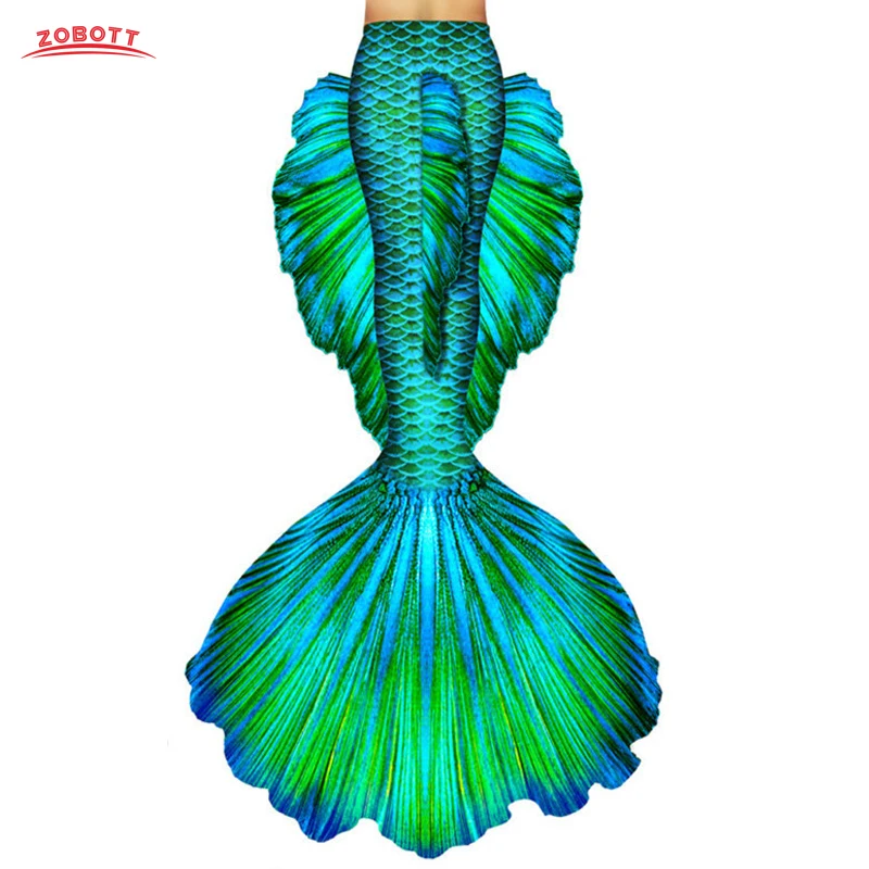 

Mermaid Tail Cosplay Costume Women Swimmable Swimwear Custom Made Beach Swimming Cosplay Costume without Monofin Kids Girls