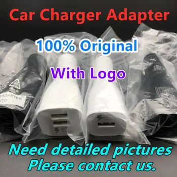 

10pcs/lot Original quality 15w 5V-2A daul Double USB Fast Car Charger Adapter For sasung S6 S7 Edge Note 5 100% Fast Charging