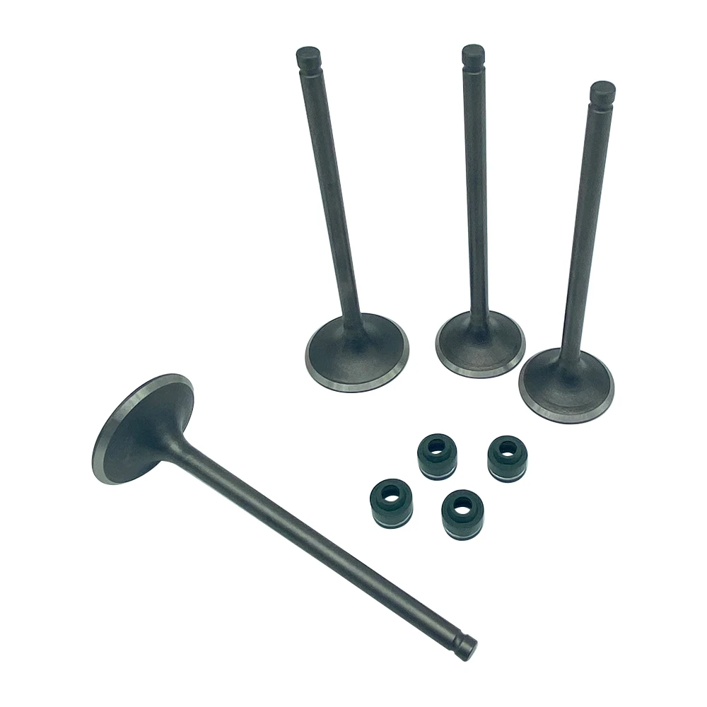 For Honda Sportrax TRX400EX TRX 400EX 1999-2008 TRX400X TRX 400X 2009-2014 2X4 Intake & Exhaust Valves Kit