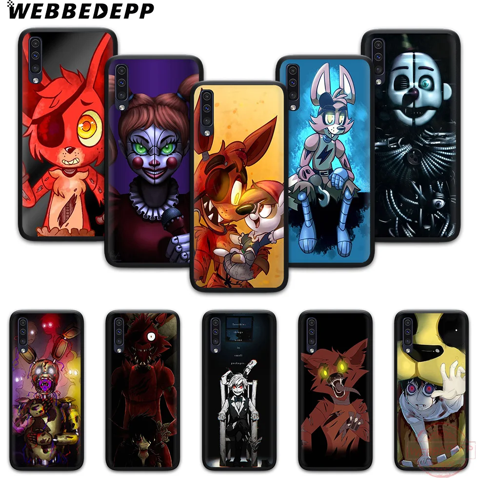 WEBBEDEPP Five Nights At Freddy Soft Phone Case for Samsung A10S A6 7 8 9 A10 20 A40 A50 A60 A70S M10 M20 30 |