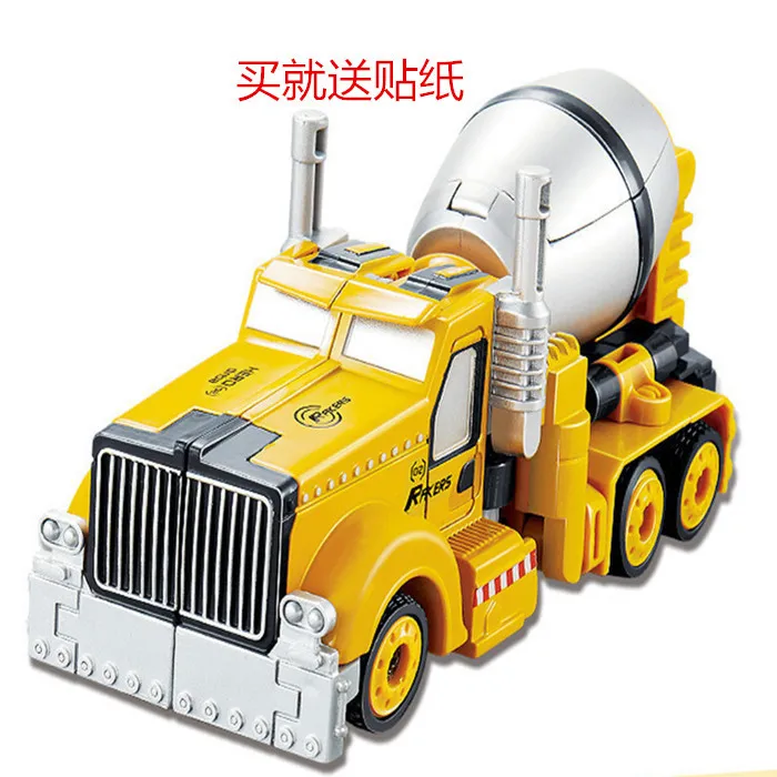 

Transformers Hercules Alloy Engineering Vehicle Excavator Toy Car Bulldozer Truck Mixer Truck Boy Crane