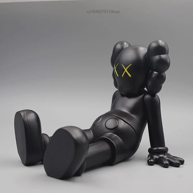 13cm Kaws Action Figures Toy Kawaii Cute Pvc Model Figurines Dolls Toys Home Bedroom Office Car Decor Gift For Kids Cartoon Fans