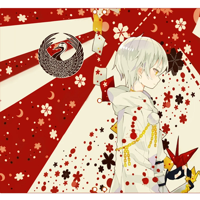 ELBCOS Cells at Work Touken Ranbu Mononoke Totoro Angels of Death Natsume Yuujinchou Коллекционная книга Рисование ноутбука - Цвет: Tsurumaru Kuninaga