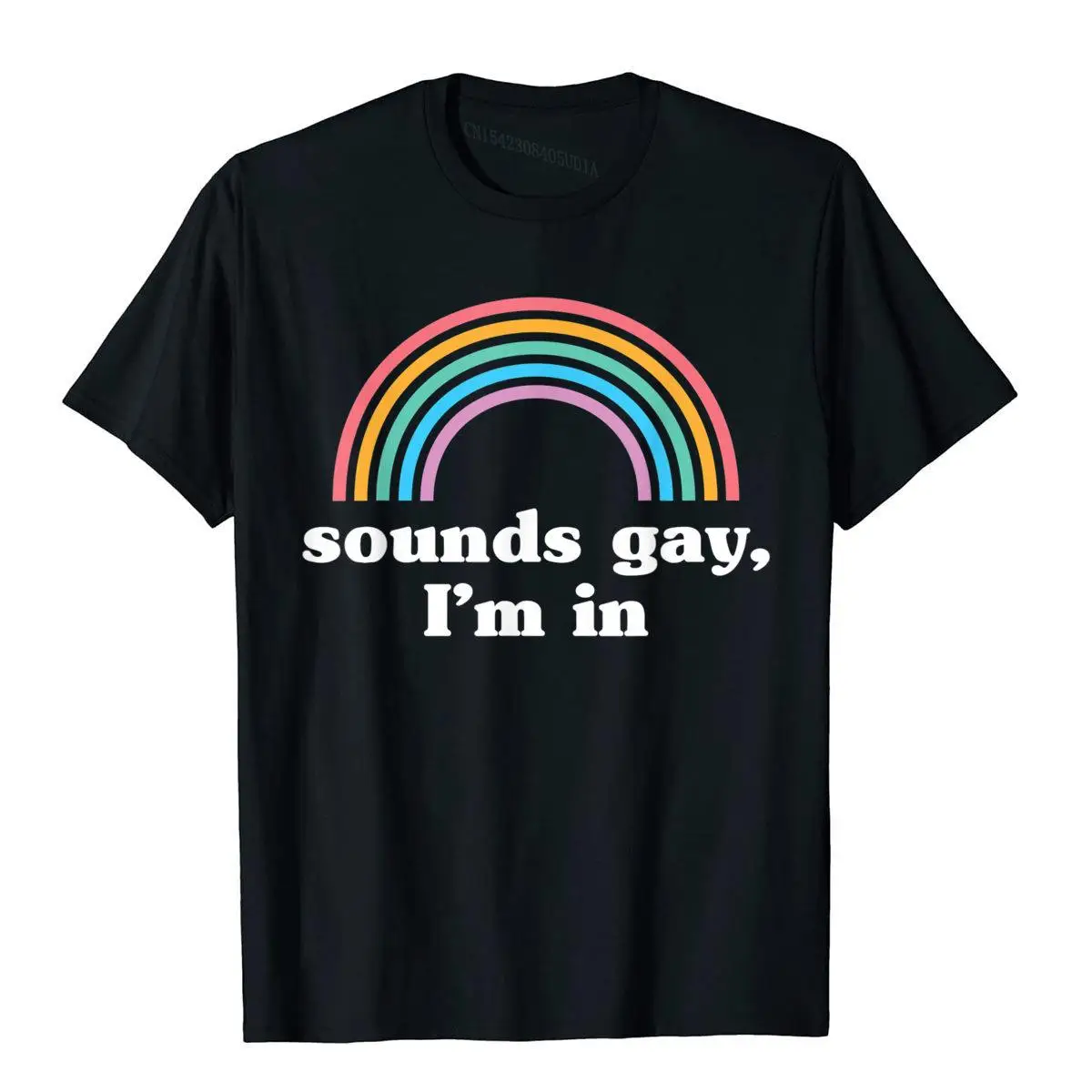 Sounds Gay I'm In T-Shirt__97A192black