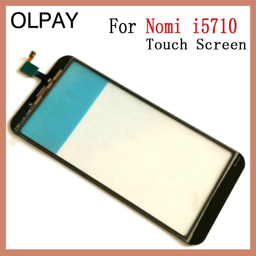 OLPAY 5," сенсорный экран для телефона Nomi i5710 Infinity X1 сенсорный экран дигитайзер панель передняя внешняя передняя стеклянная линза сенсор ремонт
