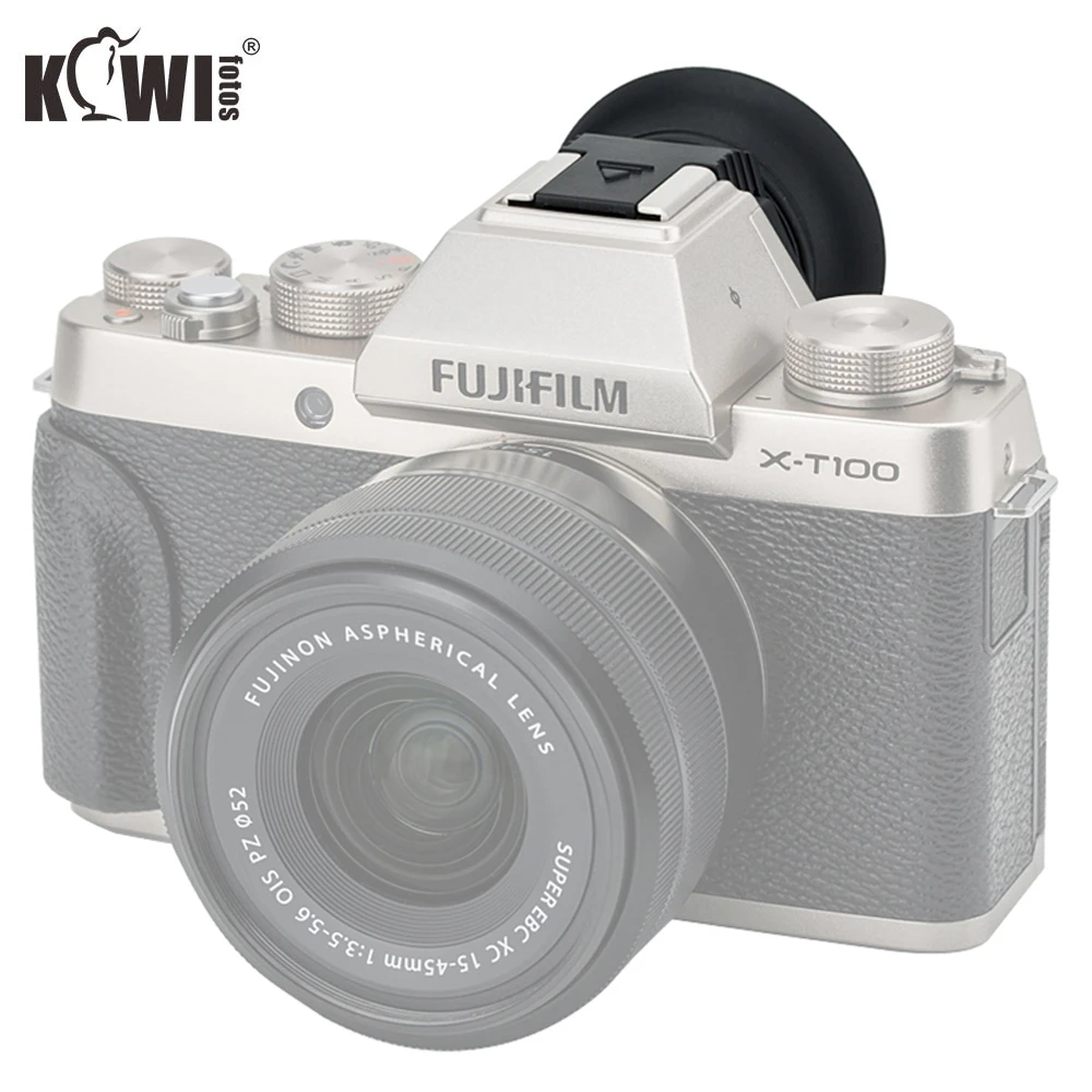 JJC KE-XT100 Silicone Eyecup Eyeshade Eyepiece for Fujifilm X-T100 Camera