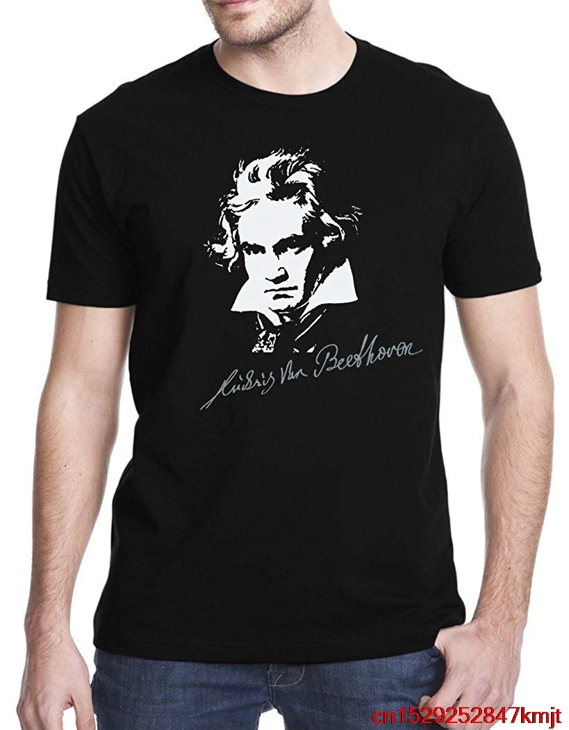 Ludwig Van Beethoven футболка унисекс мужская женская | Мужская одежда