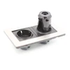 EU Double Power Socket Schuko, Schuko Power Panel, 16A EU Standard Wall Outlet ► Photo 3/6