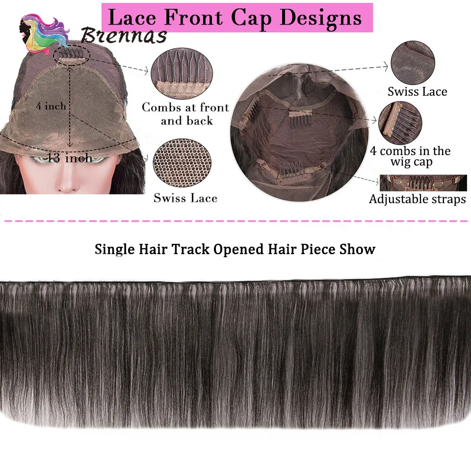 Бразильские человеческие волосы Remy, прямые, короткие, Боб, парик на кружеве, боковая часть, парик на шнурке, предварительно выщипанные, отбеленные, knotes 8-16 дюймов для женщин