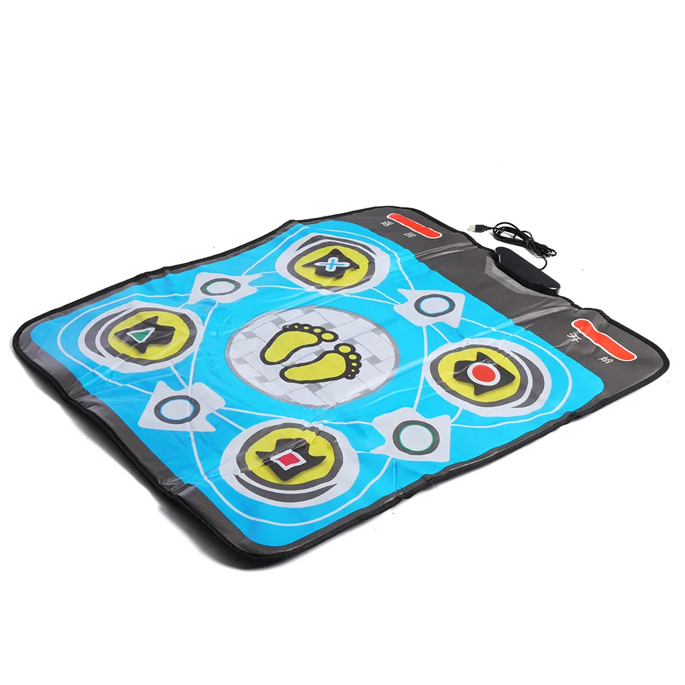 Zebra 93 см * 83 11 мм компьютерный функциональный танцевальный коврик USB нескользящий