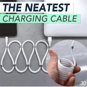 

The Neatest Charging Cable Charging Cables Practically Coil Themselves