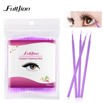 

Grafting eyelash cleaning stick special Cotton Swab tip lash remover cleaning tattoo Multi-purpose cotton swab Disposable TSLM1