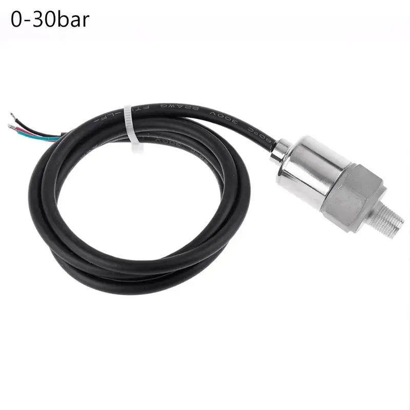 

1/8 Input 8-32V 12V 24VDC Pressure Transmitter Transducer Sensor 0-10/20/30bar