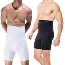 Мужское нижнее белье, Корректирующее белье, облегающий корсет с высокой талией, Корректирующее белье, трусы-боксеры