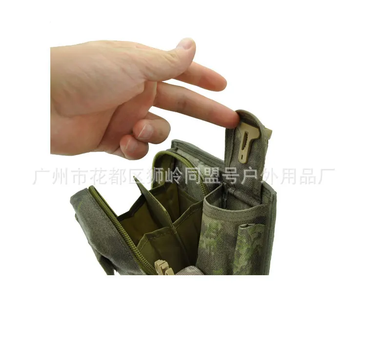 MOLLE system Tactical qin wu bao, аксессуары для улицы, сумка для путешествий, запчасти, нейлоновая сумка для телефона, маленькая поясная сумка