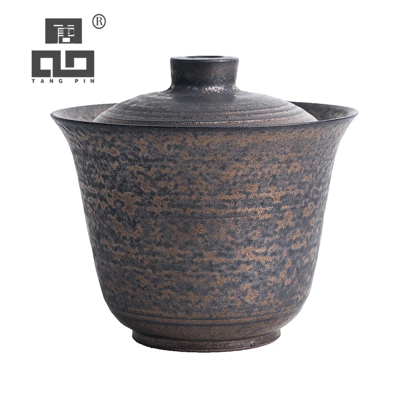 TANGPIN керамический чайник Gaiwan, чайная чашка ручной работы chawan китайский чайный набор кунг-фу посуда для напитков