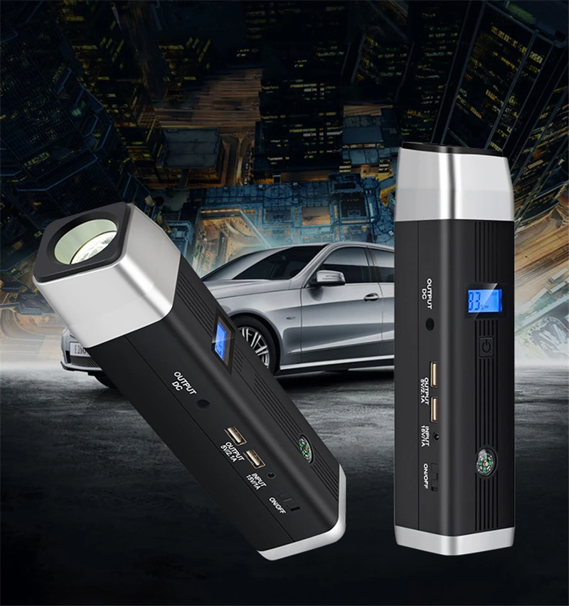 Power Bank 20000mAh Car Battery Jump Starter Auto Jumper Engine Emergency Start-up Poverbank for iPhone Samsung Xiaomi Powerbank