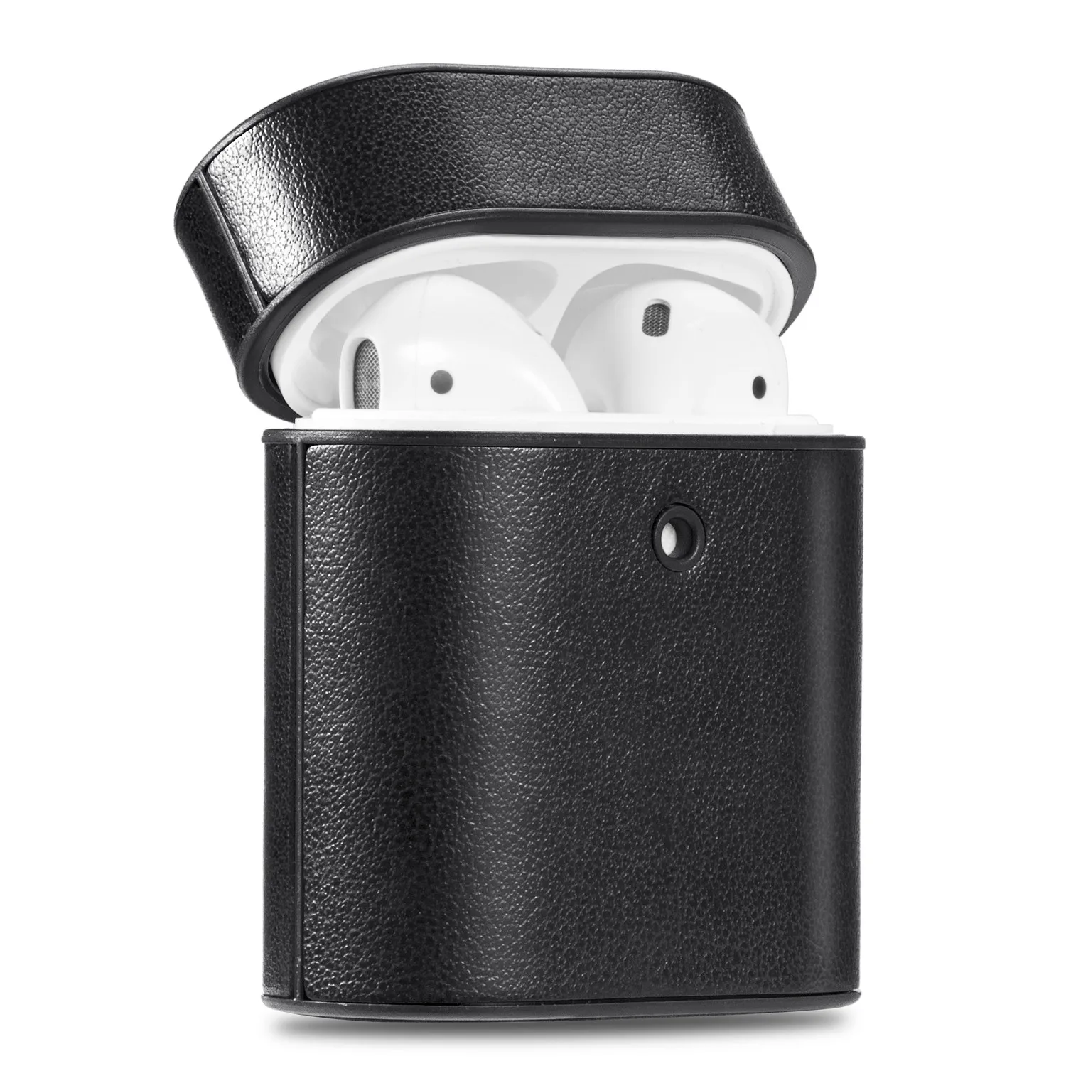ПУ + ПВХ Air Pods чехол Bluetooth наушники коробка для Apple Airpods 1/2 Gen с крючком веревка Funda
