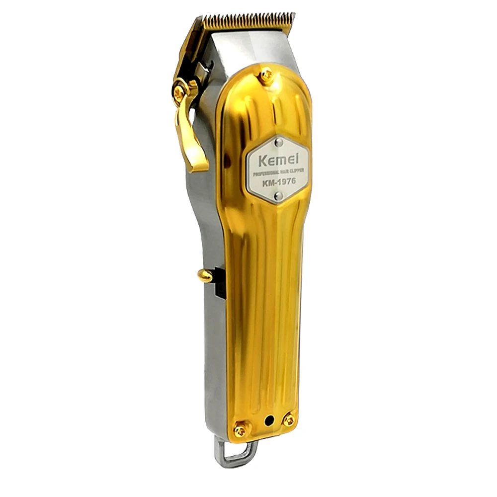Kemei Professional All Metal Hair Clipper Men Electric Hair Trimmer Fade Hair Cutter Haircut Machine Barber shop KM-1976 KM-1977