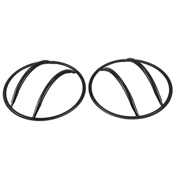 

Car Front Headlight Decorative Guard Protector Cover Frame Trim for Jeep Wrangler JL 2018 2019 Car Accessories