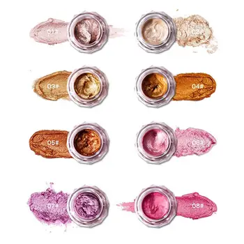

Miji Mila Shimmer Loose Eye Shadow Powder Makeup Pigment Waterproof Glitter Eyeshadow Eyes Powder Cosmetics Eyes Makeup Shadows