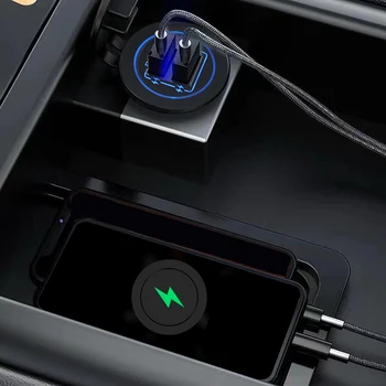 

Hot Dual USB Charger Socket Waterproof Power Outlet 4.8A/5V LED Indicator for 12/24V Car RV Boat ATV Marine Motorcycle