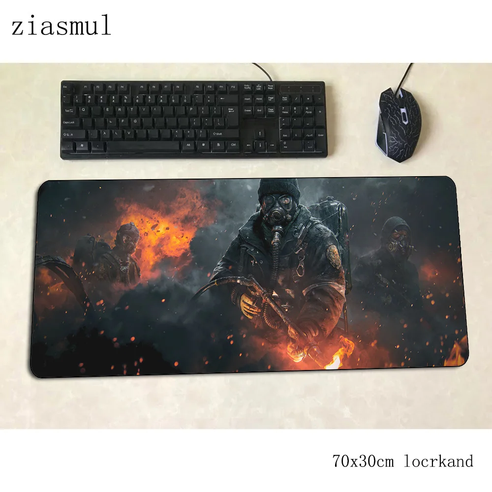 Tom clancy's the division коврики 700x300x3 мм игровой коврик для мыши большая клавиатура Коврик для мыши Аниме ноутбук аксессуары для геймеров коврик для мыши