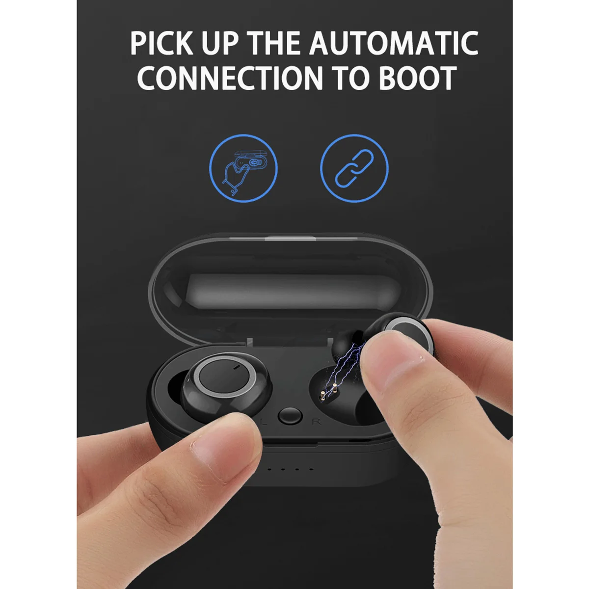 Беспроводные наушники, голосовое управление, Bluetooth, TWS, отпечаток пальца, сенсорный, Bluetooth 5,0, наушники, 3D стерео, беспроводные наушники для мужчин