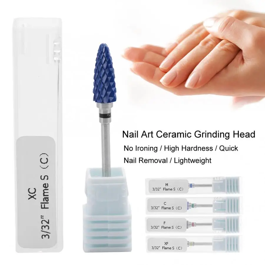 Маникюрная машина 5 типов керамической цилиндрической формы шлифовальная