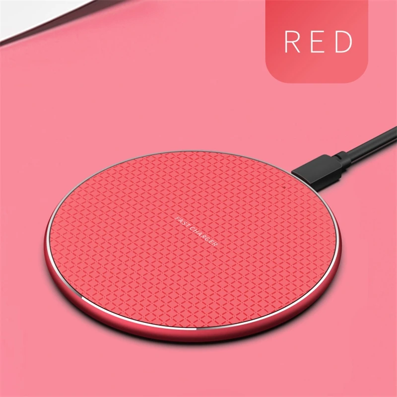 10W QI fast charge ultra-thin mobile phone wireless charger transmitter FOR iphone 11 Samsung Huawei OPPO VIVO google LG Nokia