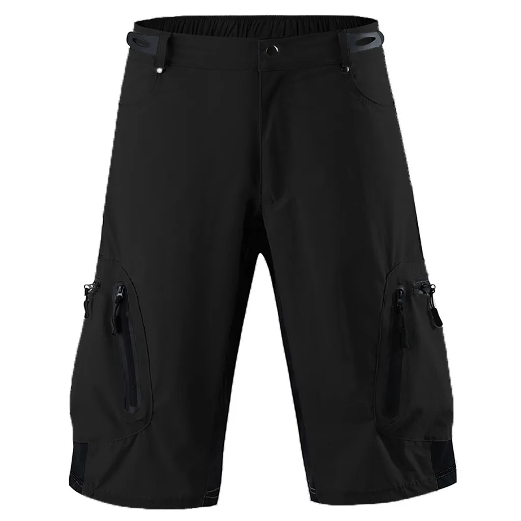 Men's Sport Pure Color Pant Bandage Casual Loose Sweatpants Drawstring Multi-pocket Streetwear Sweatpants Trousers#45