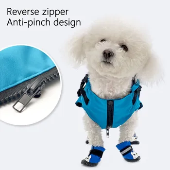 

Pet Dogs Chest Back Dogs Clothes Raincoat Waterproof Pet Raincoat Jacket Raincoats for Small Dogs Chihuahua Clothes