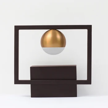 

Lamplo LED Wall Lamp Modern Minimalist Globe Nordic Acrylic Black Brass Wall Light for Indoor Bedside Bedroom Office Cafeshop