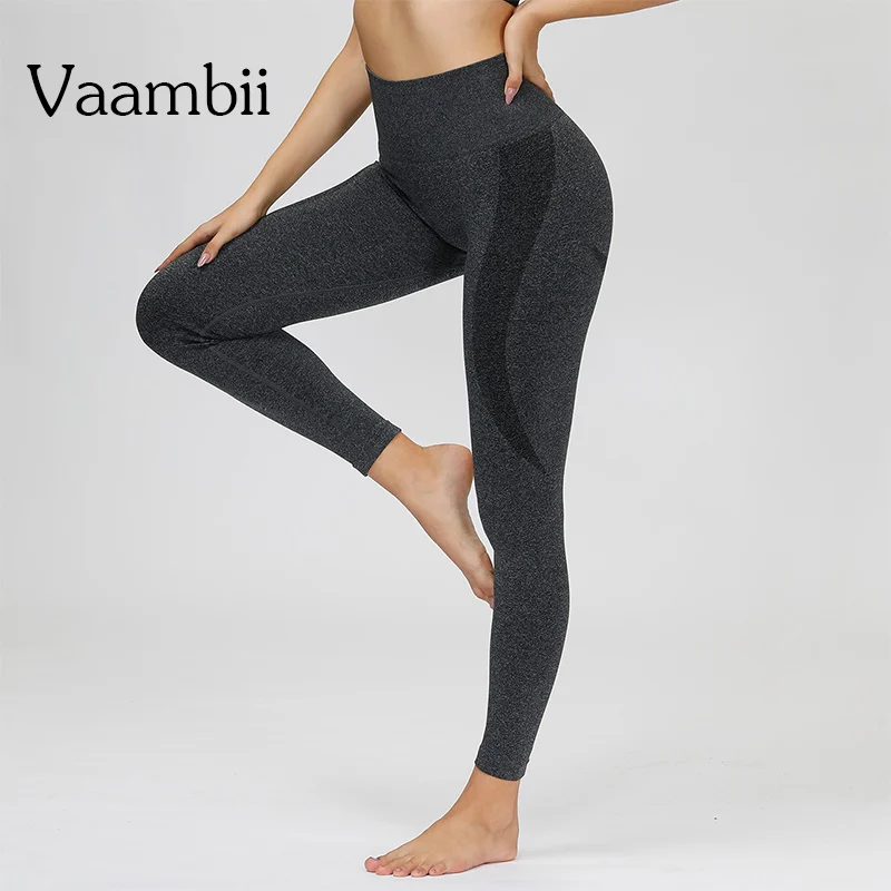 

Seamless High Waist Yoga Workout Leggings Woman Jogging Running Fitnes Clothing Female Compression Sporty Track Legging
