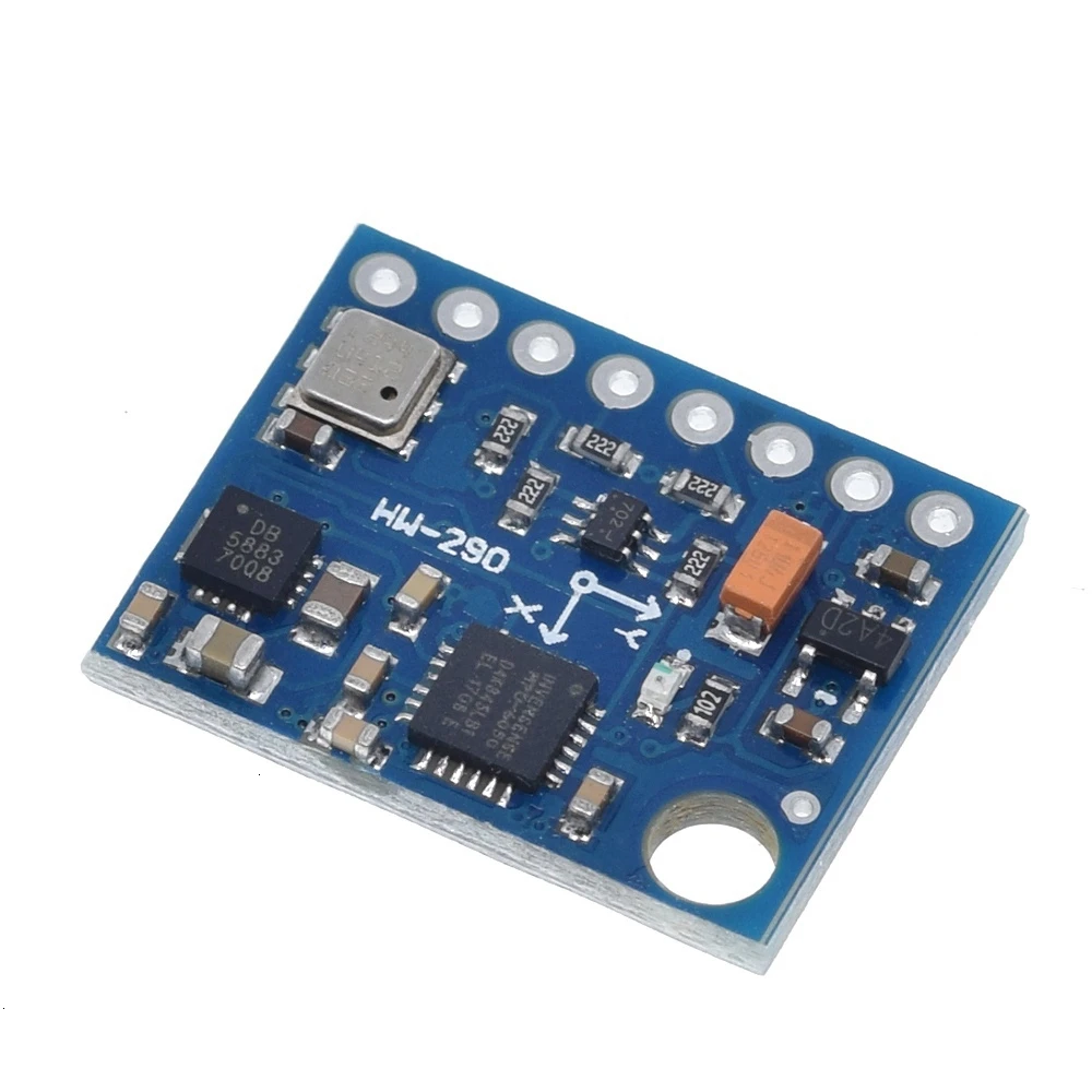 TZT GY-87 10DOF модуль MPU6050 HMC5883L BMP180 GY87 Сенсор модуль GY87 для Arduino