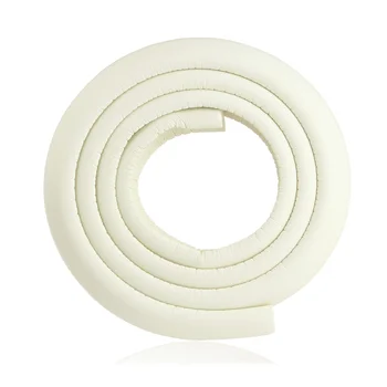 

TINKSKY 2M L-shaped Thicken Baby Safety Table Edge Corner Protector Guard Cushion Anti-collision Bumper Strip (White)