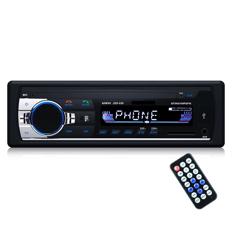 Автомобильный Bluetooth громкой связи MP3-плеер U диск карты радио ж/пульт дистанционного управления цифровой высокое качество FM стерео радио