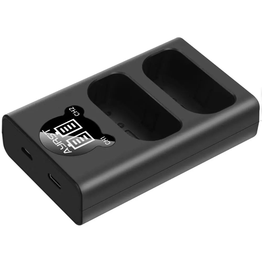 DMW-BLJ31 DMWBLJ31 BLJ31 배터리 충전기 파나소닉 LUMIX S1, S1R, S1H, LUMIX S 시리즈 배터리용 LED USB 듀얼 충전기