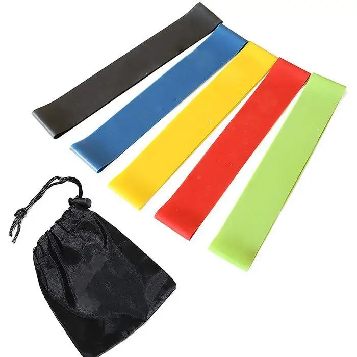 Durable Resistance Bands Exercise Yoga Strength Training Elastic Band Home, Fitness Fitness